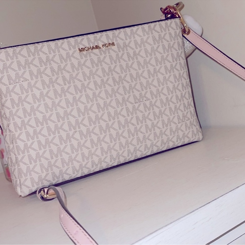 Pink Rose gold Michael Kors, Crossbody purse